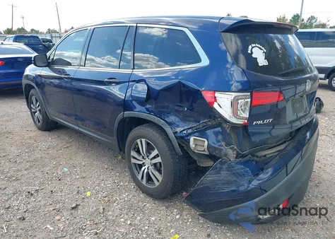 2017 Honda Pilot Ex z USA, uszkodzony, nr VIN 5FNYF5H37HB027092